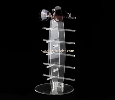 Bespoke tiered clear acrylic sunglass rack for sale SDK-052