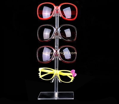 Bespoke clear acrylic glasses display SDK-068