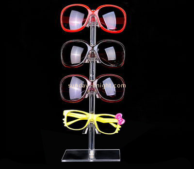 Bespoke clear acrylic glasses display SDK-068