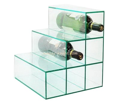 Customize acrylic wine bottle holder WDK-063
