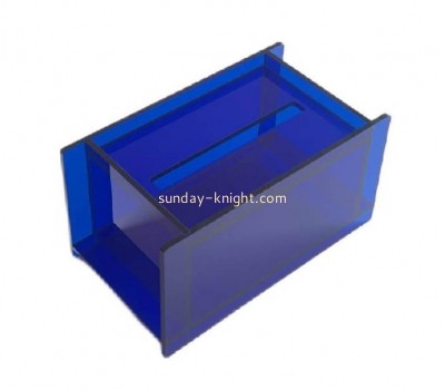 OEM custom plexiglass tissue box acrylic tissue paper box holder DBK-1381