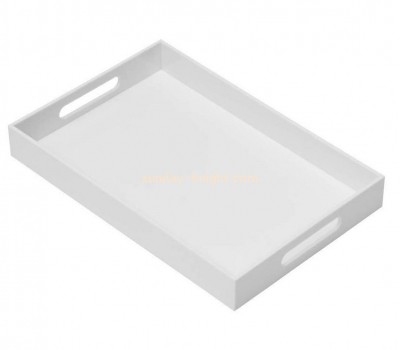 Perspex manufacturer custom plastic party trays acrylic coffee serving tray STK-141