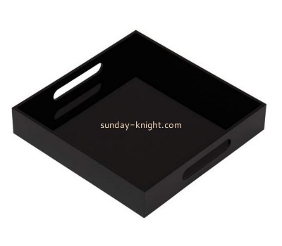 OEM supplier custom acrylic coffee serving tray plexiglass cheese serving tray STK-143