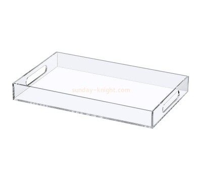 Plexiglass manufacturer custom acrylic serving tray STK-147