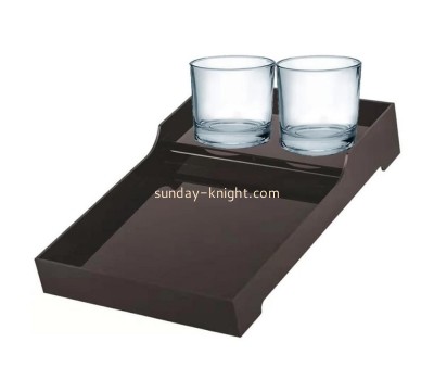 Acrylic supplier custom hotel supplies plexiglass organizer tray STK-146