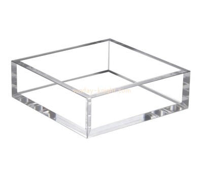Lucite manufacturer custom acrylic facial tissue holder tray STK-150