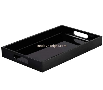 Perspex manufacturer custom acrylic coffee serving tray plexiglass tea tray STK-166