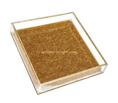 Plexiglass manufacturer custom acrylic organizer tray perspex tray STK-171