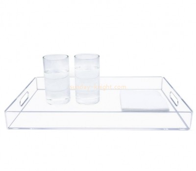 Lucite supplier custom acrylic bar serving tray plexiglass KTV serving tray STK-182