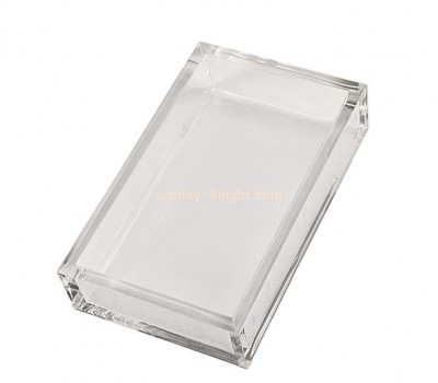 Plexiglass manufacturer custom acrylic notepad holder lucite sticky note pad holder STK-237