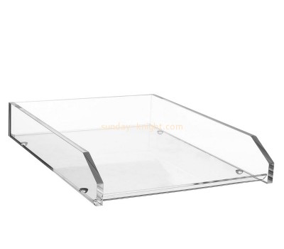 Custom acrylic letter tray plexiglass organizer tray STK-270