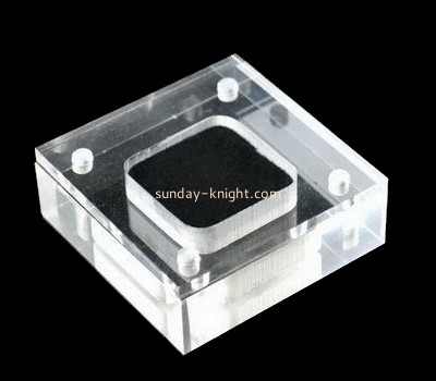 Custom design clear acrylic block bracelet display bracelet display JDK-049