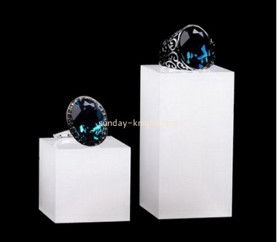 Factory wholesale acrylic plexiglass cube custom acrylic displays jewellery display JDK-080