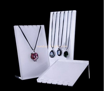 Factory direct sale display acrylic stand acrylic necklace display jewerly display JDK-082