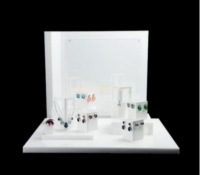 Custom design acrylic earring display rack table display stands jewelry rack display JDK-091
