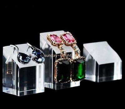 Customized acrylic table display stands stud earring display stand production counter display JDK-103
