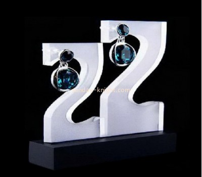 Factory wholesale jewelry stands acrylic retail jewelry display holder for earrings JDK-109