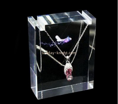 Custom design jewelry display stands jewellery display blocks large necklace holder JDK-133