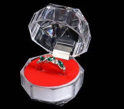 Acrylic retail display manufacturers wholesale jewellery boxes ring display box JDK-168