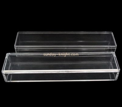 Custom acrylic counter display retail jewelry display case display for necklaces JDK-240