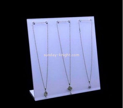 Custom acrylic display necklace jewelry organizer necklace jewelry holder JDK-262