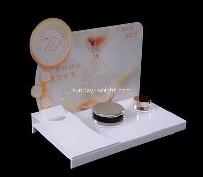 New design OEM cosmetic display stand makeup display riser MDK-443