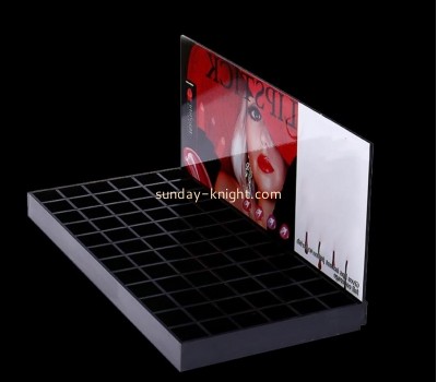 Acrylic display supplier cusotm plexiglass lipstick display stand UV printing lipstick display stand MDK-461