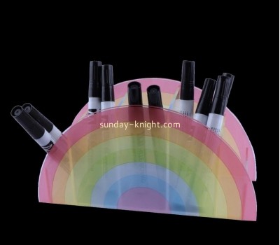 Acrylic items manufacturers customize pen holder for desk ODK-042