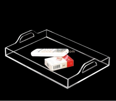 Acrylic items manufacturers customize clear acrylic serving tray ODK-091