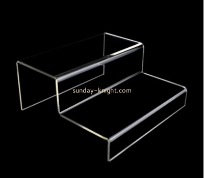 Acrylic display manufacturers customized acrylic tiered display stand ODK-105