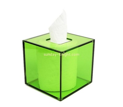 Perspex box manufacturer custom acrylic household tissue box AHK-051