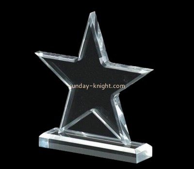 Acrylic display supplier custom plexiglass appreciation award appreciation trophy ATK-056