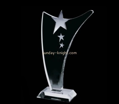 Plexiglass display supplier custom acrylic trophy perspex corporate business souvenir medal ATK-058