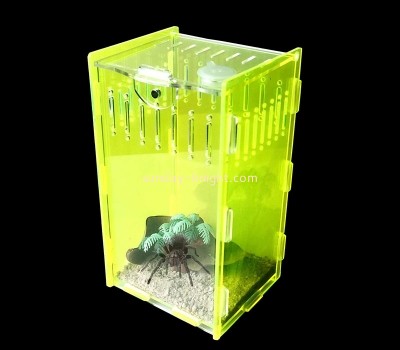 China plexiglass manufacturer custom acrylic reptile terrarium PCK-122