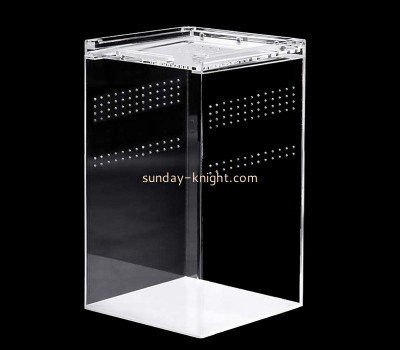 Acrylic display manufacturer custom plexiglass reptile case PCK-121