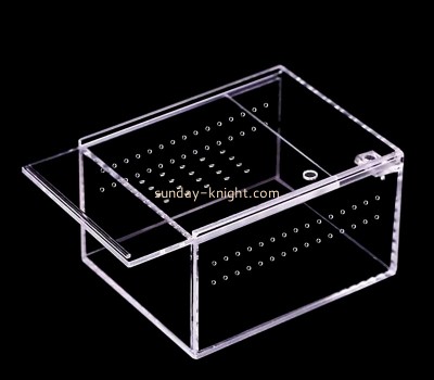 Luctie products manufacturer custom acrylic reptile breeding box PCK-128