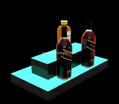 Custom acrylic luminous liquor bottle display stand LDK-035