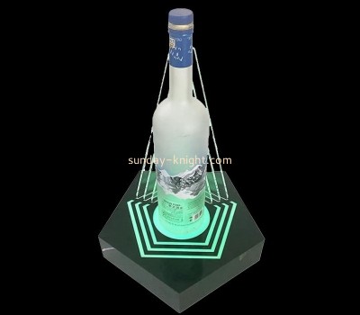 Custom acrylic light liquor bottle display riser LDK-047