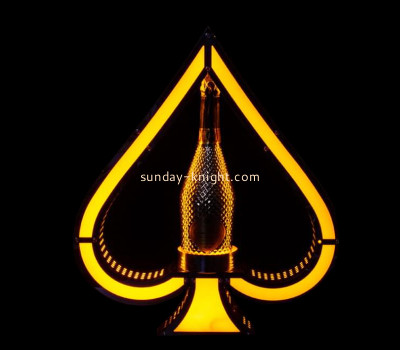 Custom LED liquor bottle display rack LDK-054