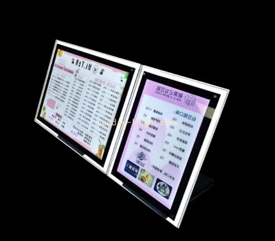 Custom desktop plug-in luminous price list billboard LDK-062
