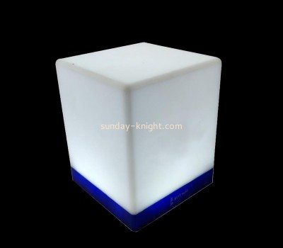Custom plexiglass luminous cube advertising LED light box LDK-068