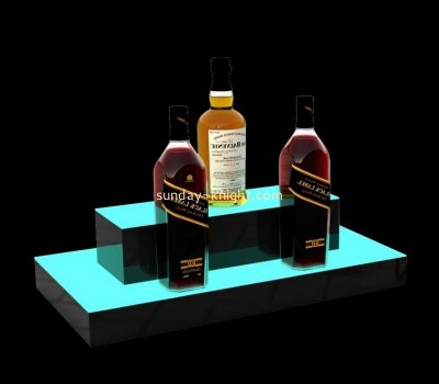 Custom acrylic luminous beverage display stand LDK-069
