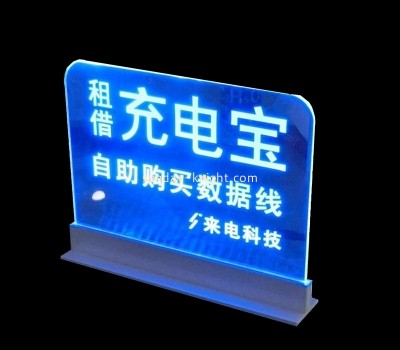 Custom acrylic led billboard sign LDK-071