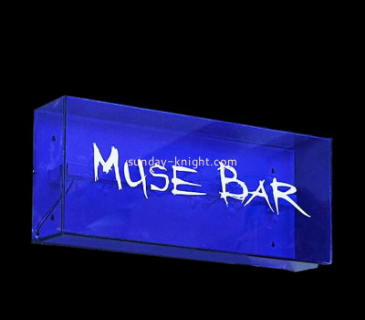 Custom acrylic neon light outdoor door head light box luminous billboard LDK-079