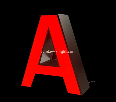 Custom acrylic signs logo advertising signs propaganda signs luminous words LDK-093