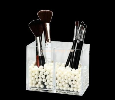 Plexiglass makeup display manufacturer custom acrylic cosmetics storage box makeup brush box MDK-458