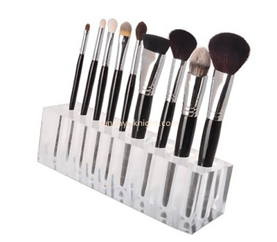 Custom perspex makeup brushes block ABK-184
