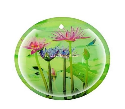 OEM supplier customized wall mounted fish bowl FTK-003
