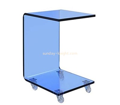 Clear acrylic side table with magazine holders AFK-008