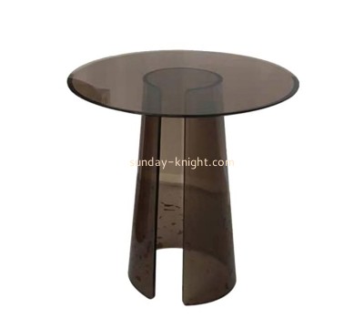 Perspex item supplier custom acrylic round coffee table AFK-344